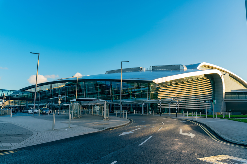DUB Airport has two terminals.