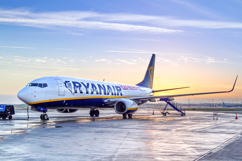 Ryanair operates at Dublin Airport. 