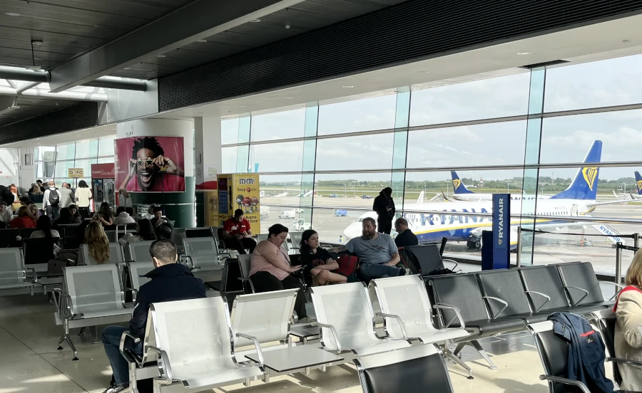 Ryanair operates at Dublin Airport. 